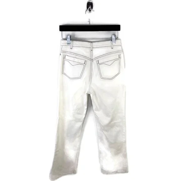 MaxMara White High Rise Jeans Size 4